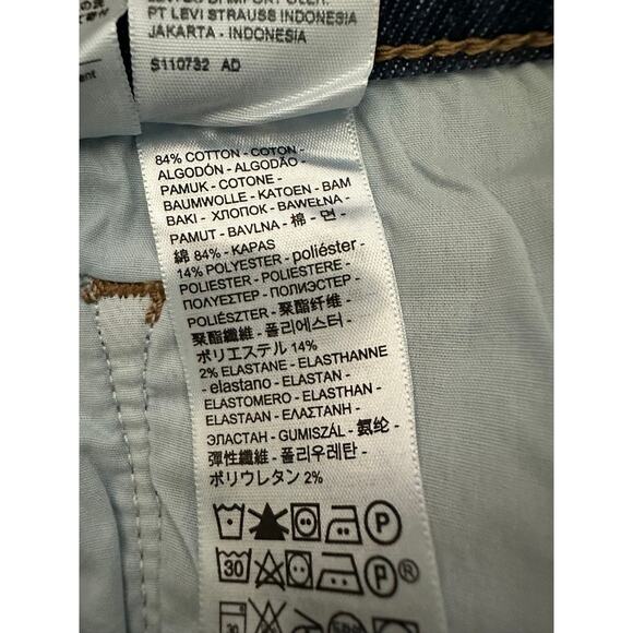 LEVI'S CLASSIC STRAIGHT womens JEANS DENIM 30x32 - Picture 9 of 11